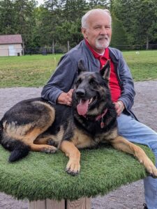 George and Buddy – Dog Park Lancaster, NY Como Lake Bark Park
